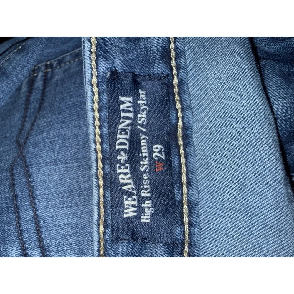 Buffalo David Bitton Skylar High-Rise Skinny‎ Womens Size 29 Stretch Denim Jeans